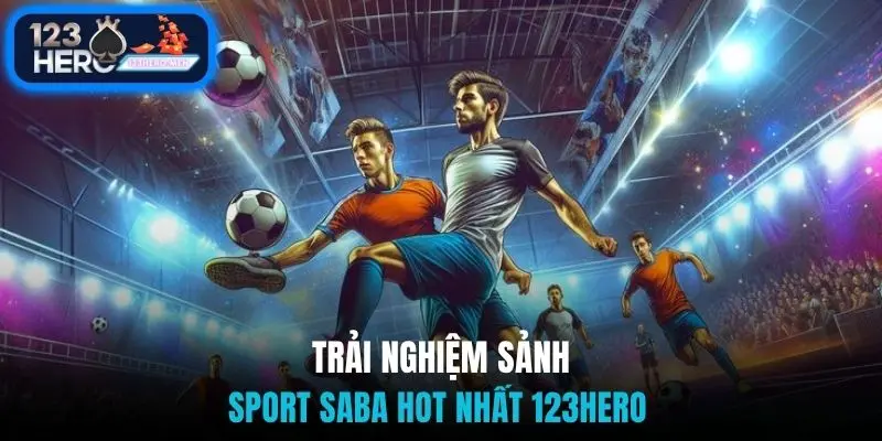 Trải nghiệm sảnh sport Saba hot nhất 123Hero