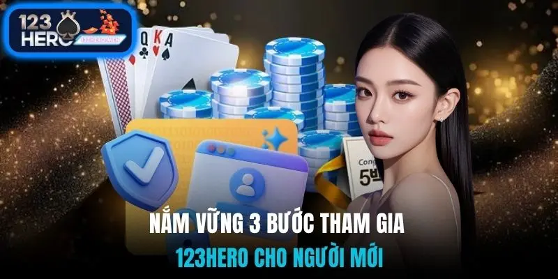 Nắm vững 4 bước tham gia 123Hero cho người mới