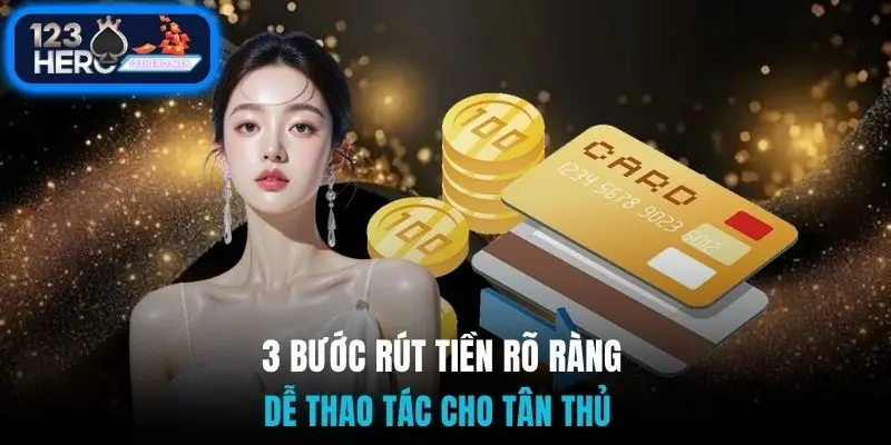 Các bước rút tiền rõ ràng, dễ thao tác cho tân thủ 