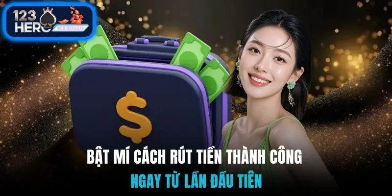 Bật mí cách rút tiền thành công ngay từ lần đầu tiên