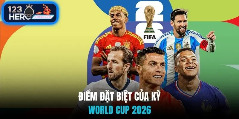 Điểm đặt biệt của kỳ World Cup 2026
