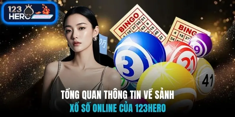 Tổng quan thông tin về sảnh xổ số online của 123Hero